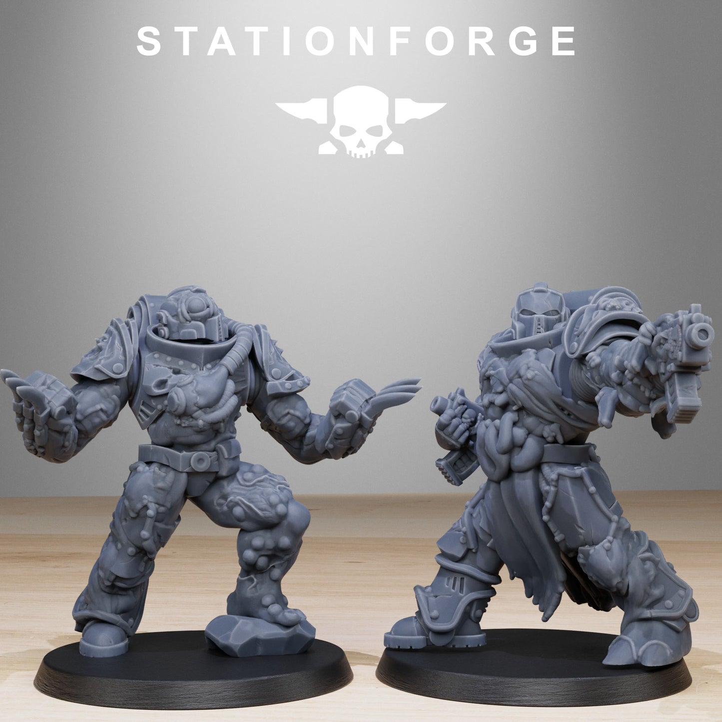 Corrupted Socratis Infantry (x10) - TTRPG - Wargaming - Grimdark