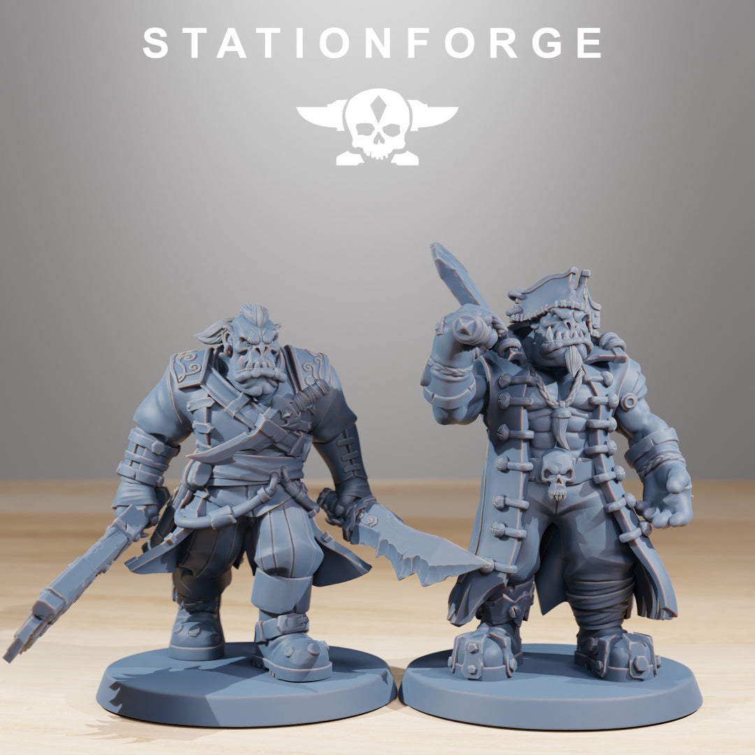 Orkaz Pirates - TTRPG - Wargaming - Grimdark