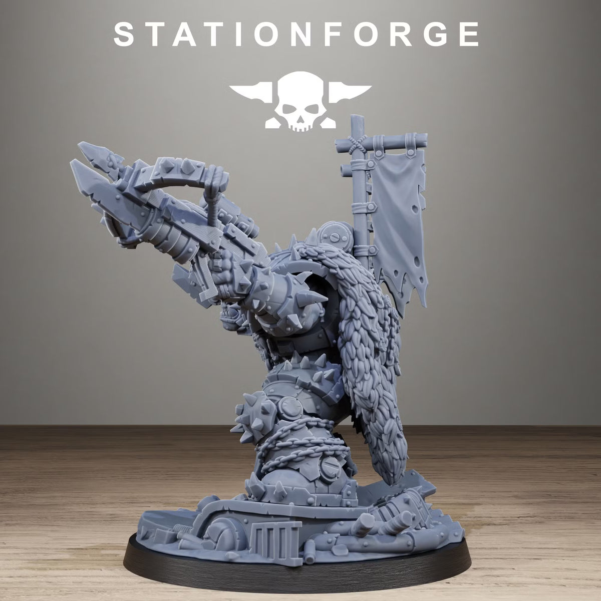 Orkaz Brutal Boss - TTRPG - Wargaming - Grimdark