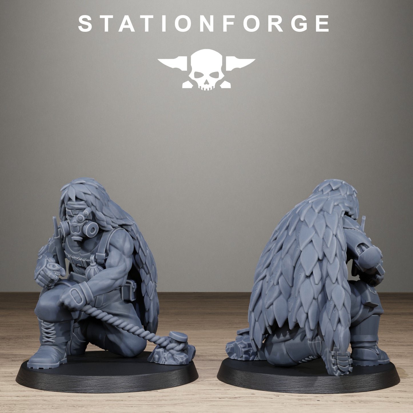 GrimGuard Jungle Fighter Snipers (x10) TTRPG - Wargaming - Grimdark - Sci-Fi