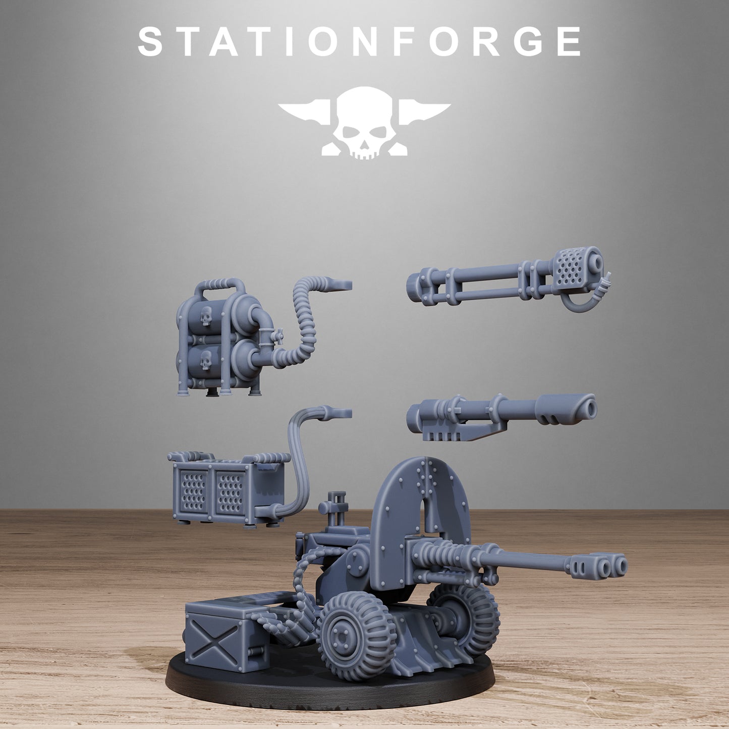 GrimGuard Battle Weapons 2.0 (x3) - TTRPG - Wargaming - Sci-Fi - Grimdark