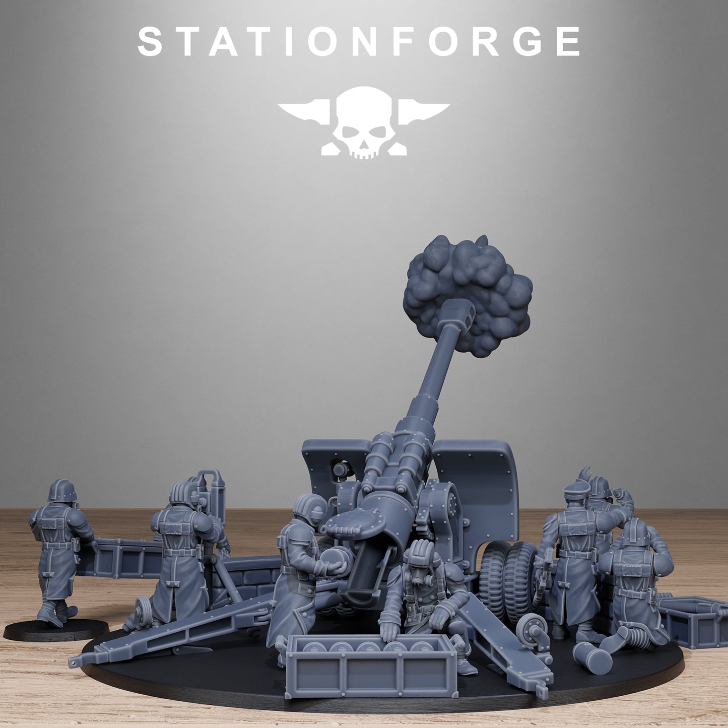 GrimGuard Light Artillery 2.0 (x3) - TTRPG - Wargaming - Sci-Fi - Grimdark