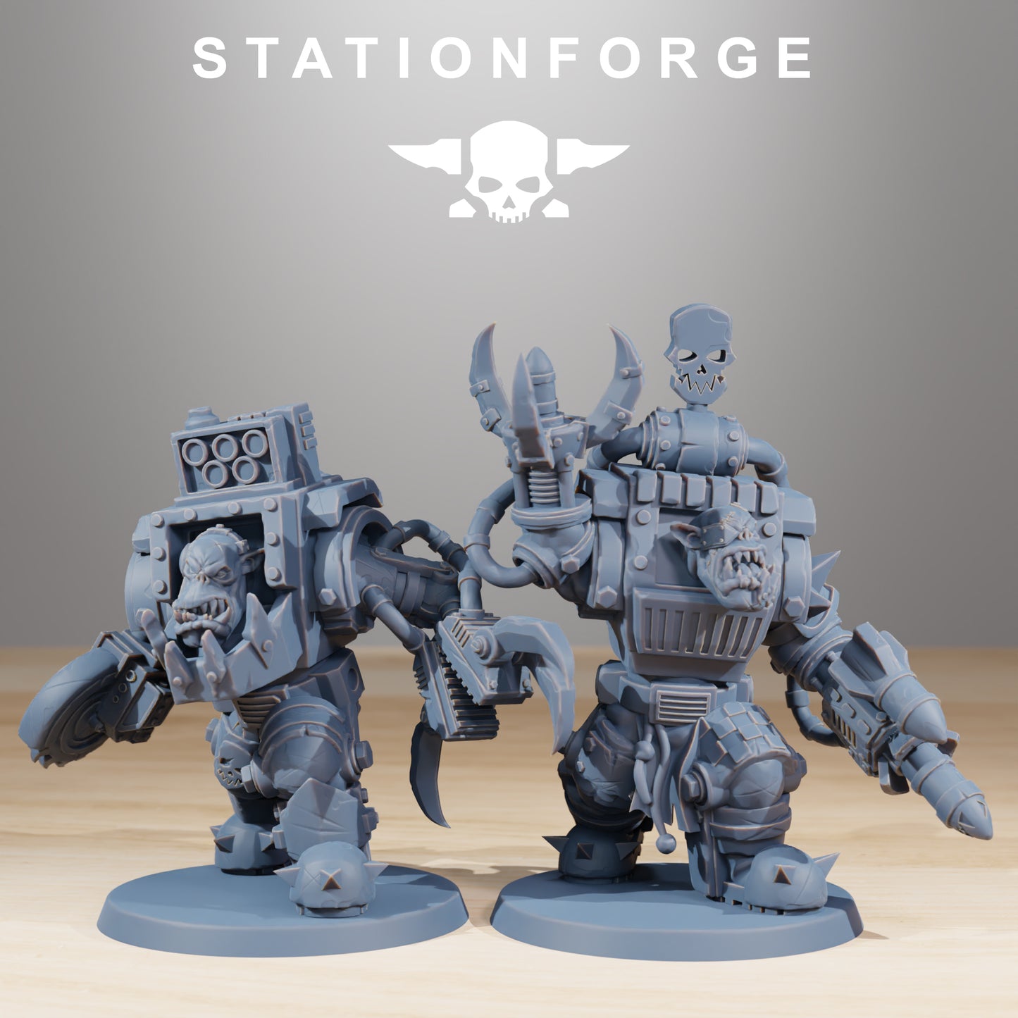 Orkaz Steelbrutes (x10) - TTRPG - Wargaming - Grimdark