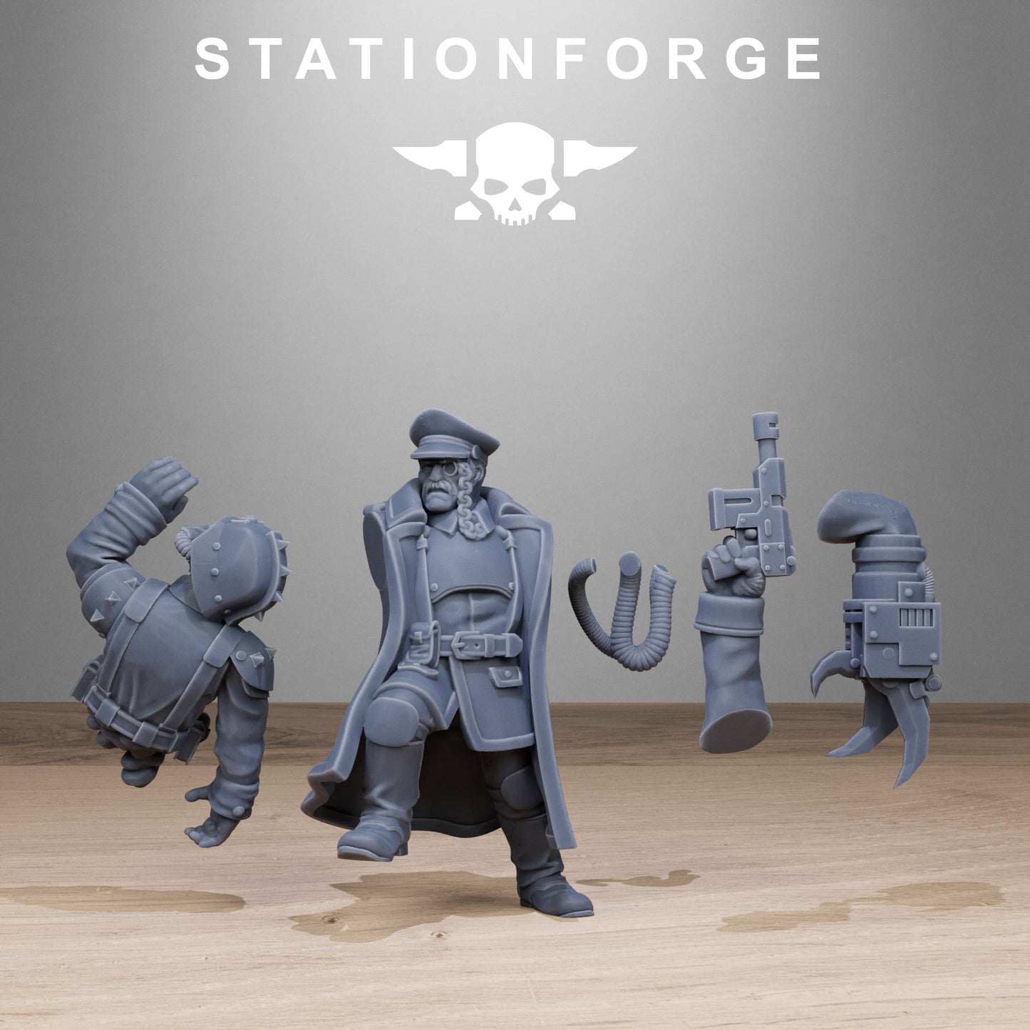 FreeGuard Officer - TTRPG - Wargaming - Grimdark