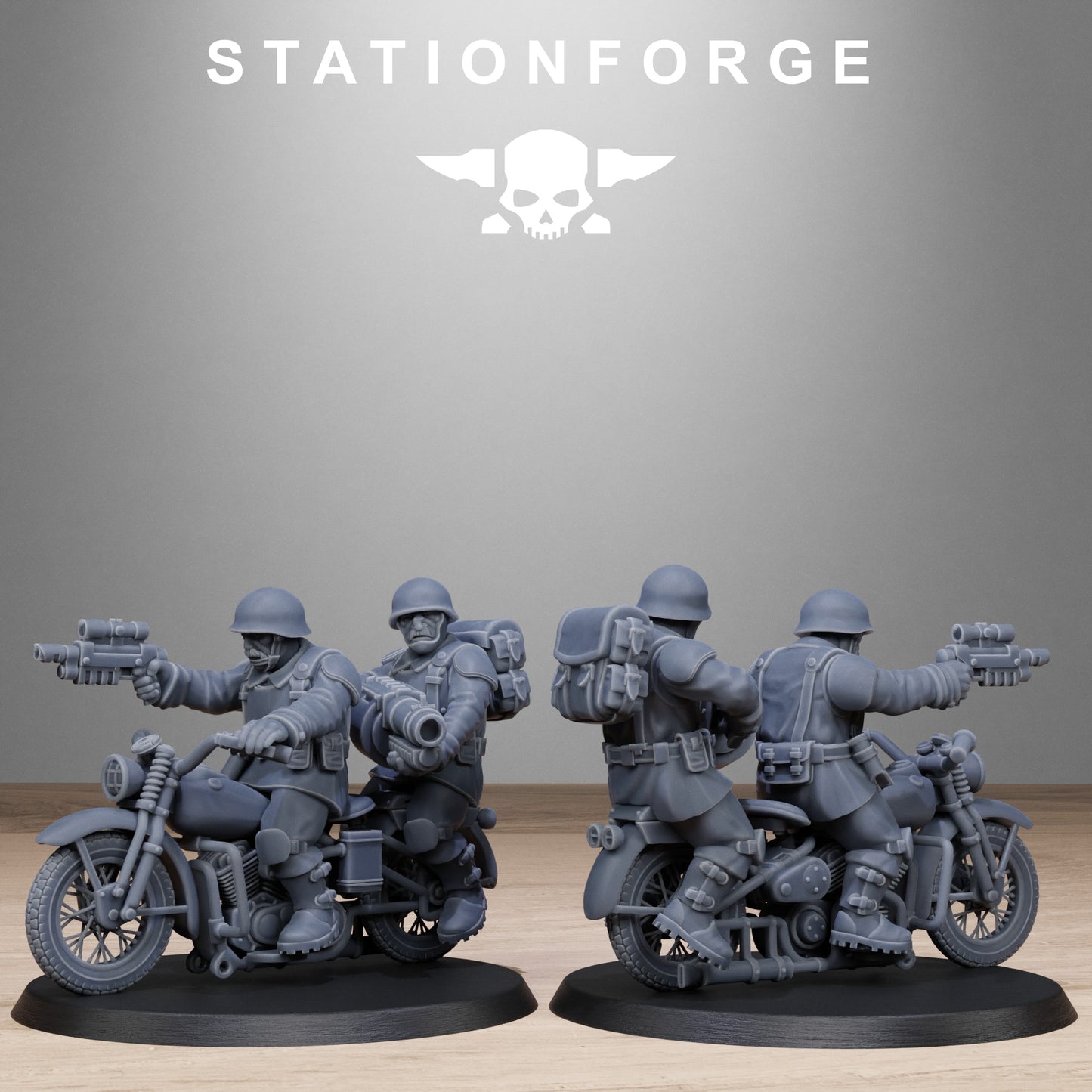 FreeGuard Bikers (x10) - TTRPG - Wargaming - Grimdark