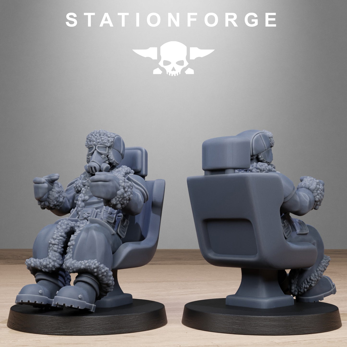 Pilot Commanders (x10) - by Station Forge - TTRPG - Wargaming - Grimdark