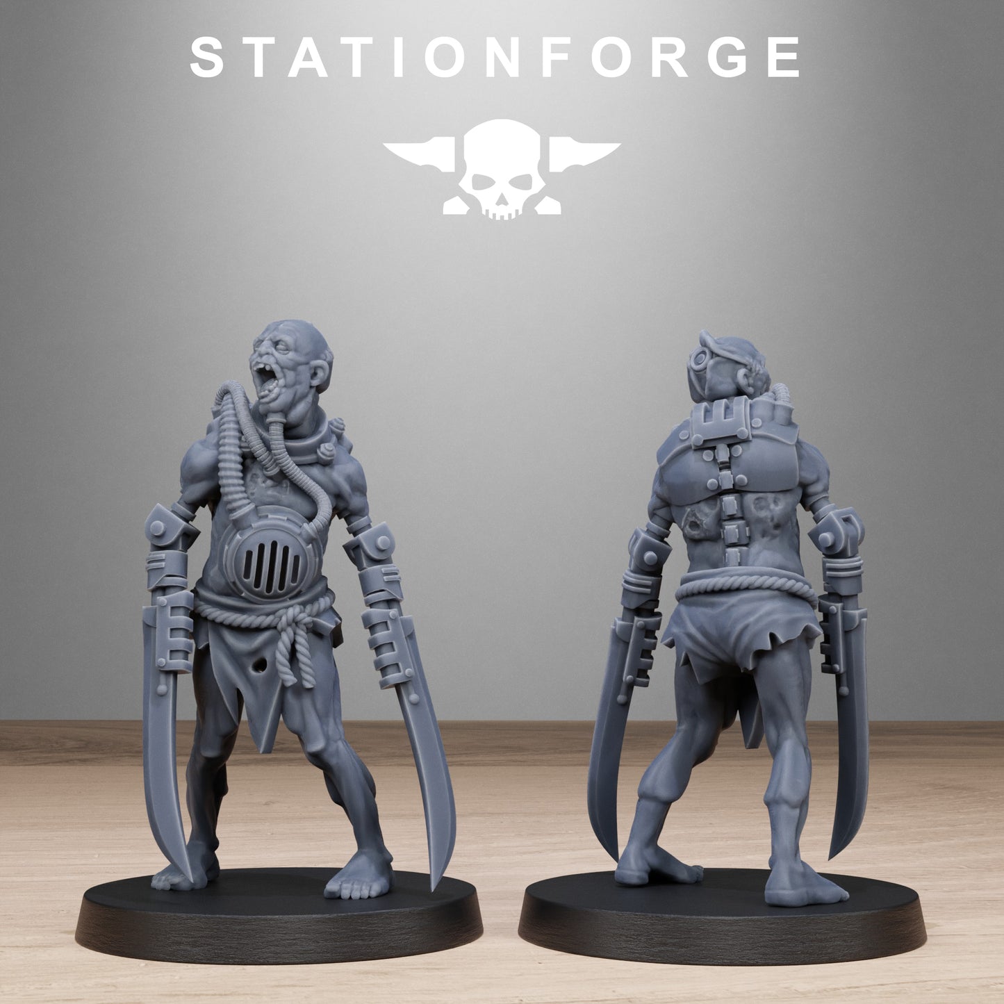 Corrupted Guard Necromants (x11) TTRPG - Wargaming - Grimdark