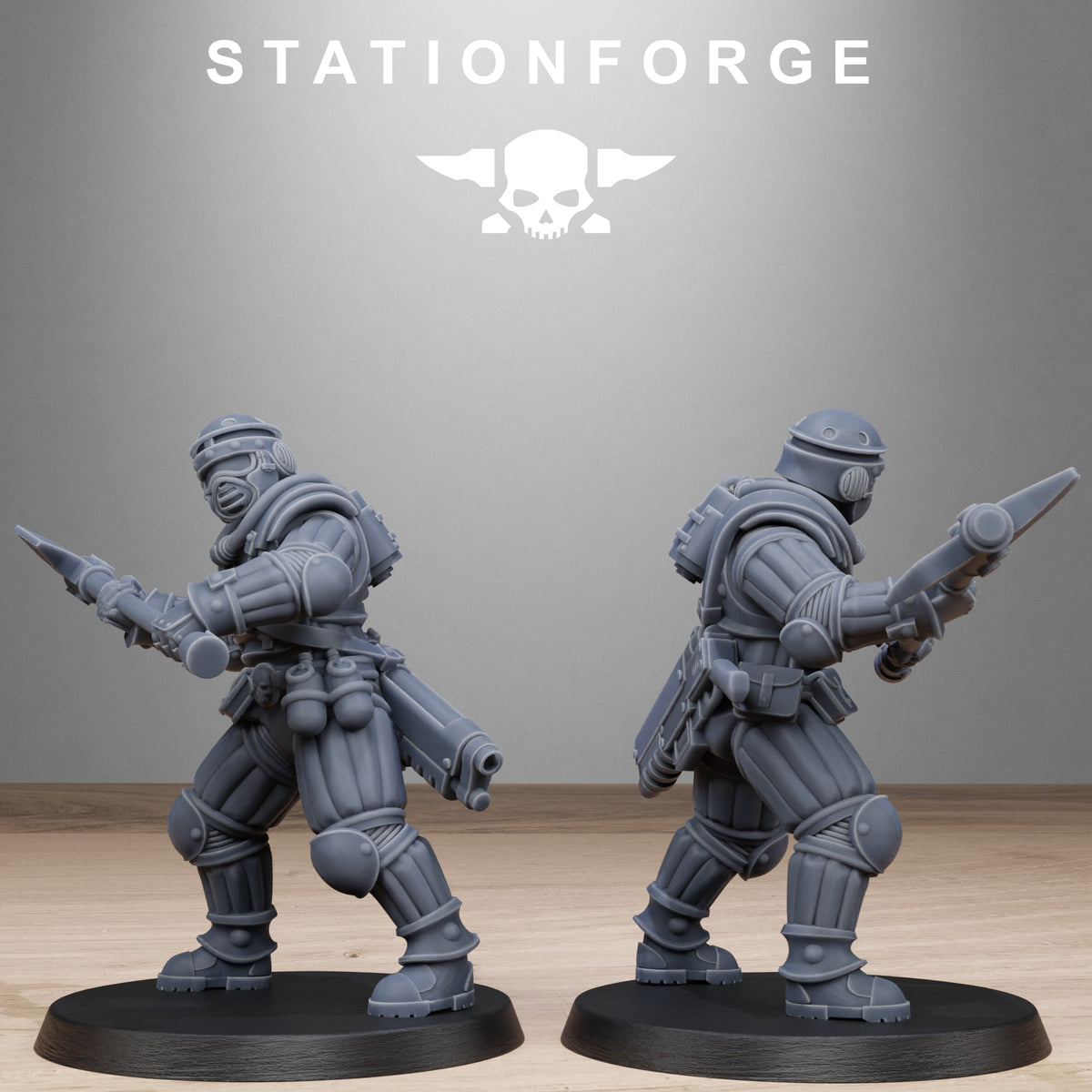 GrimCorp Voidliners (x10) - TTRPG - Wargaming - Grimdark
