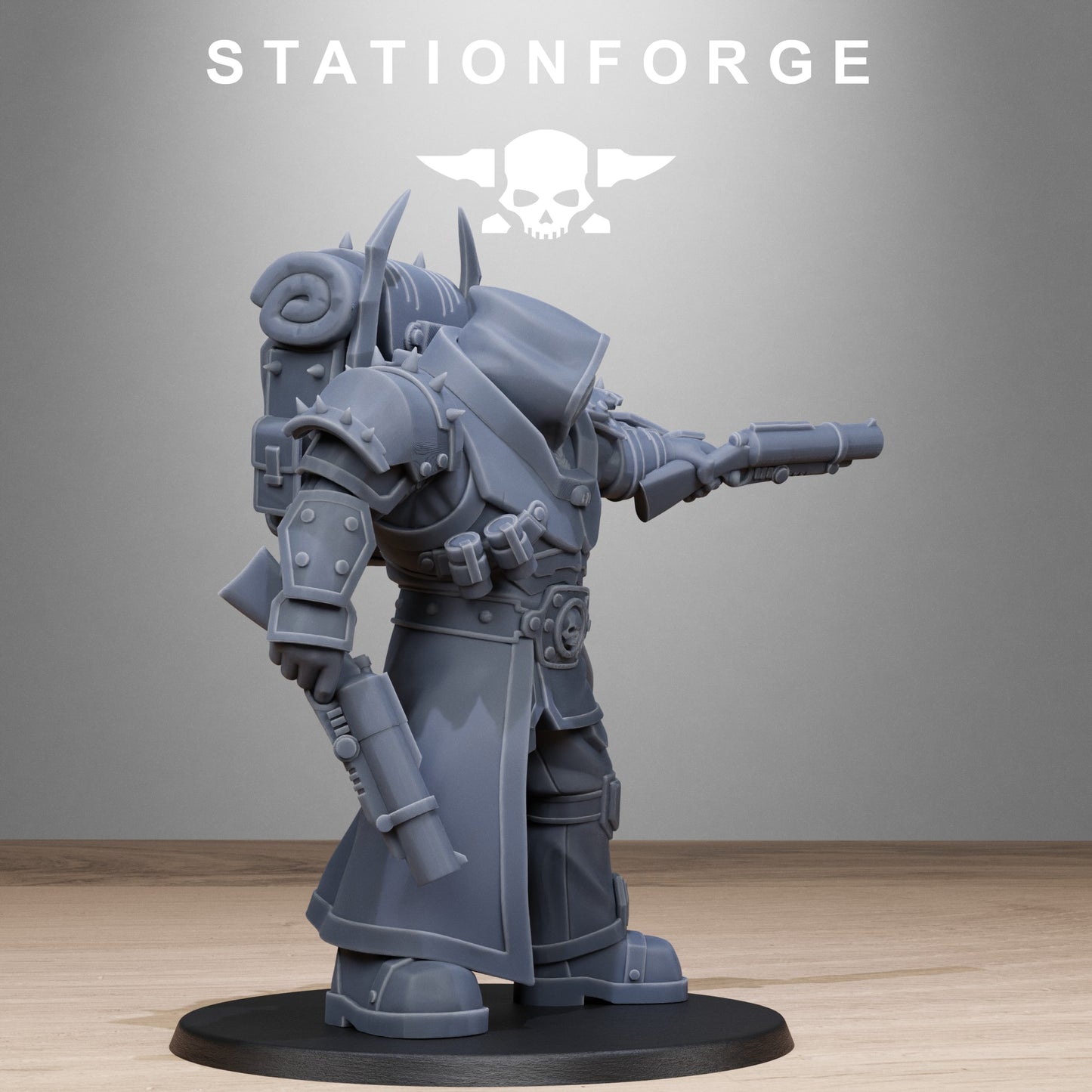Corrupted Guard Destructor - by Station Forge - TTRPG - Wargaming - Grimdark