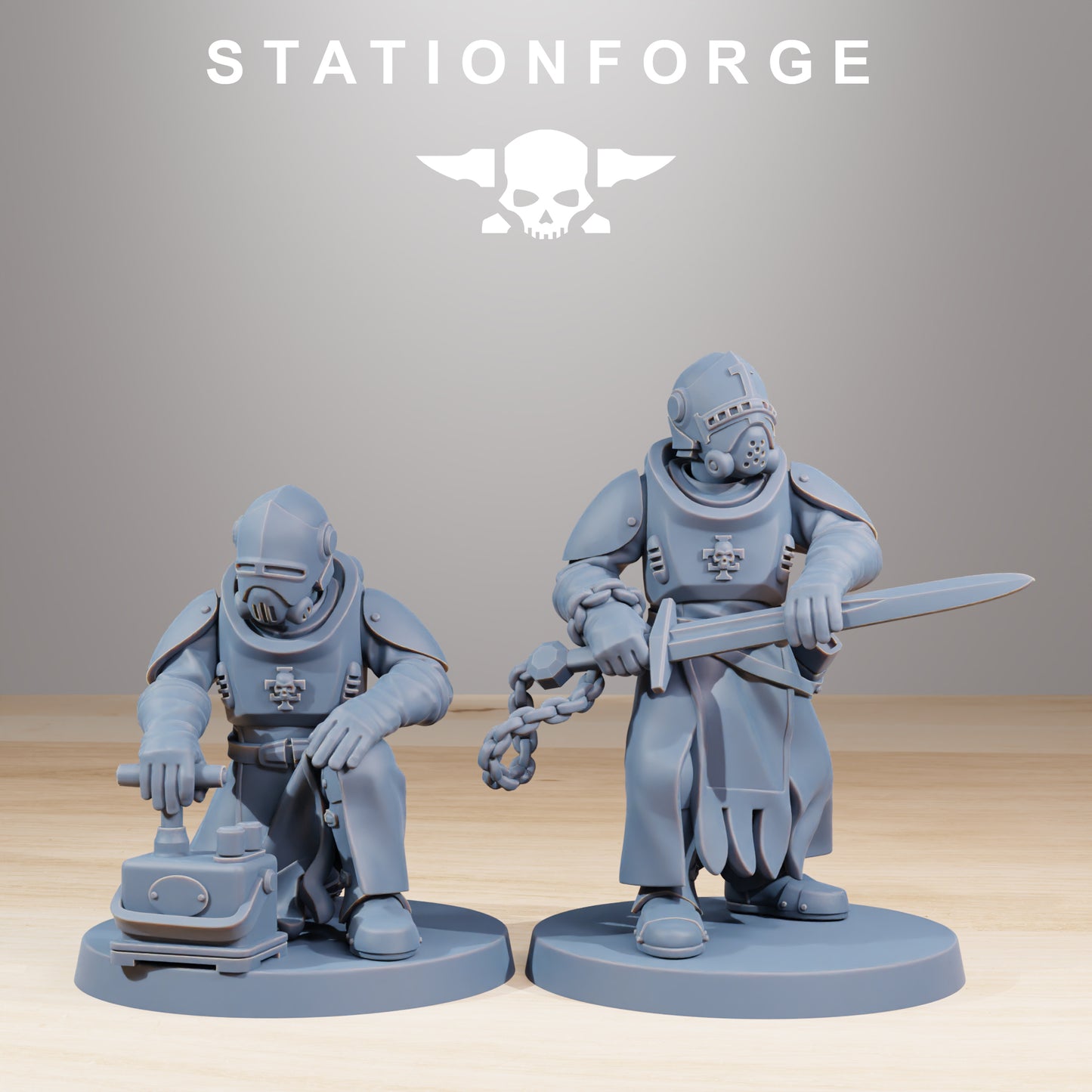 RoyalGuard Templars (x12) - TTRPG - Wargaming - Grimdark
