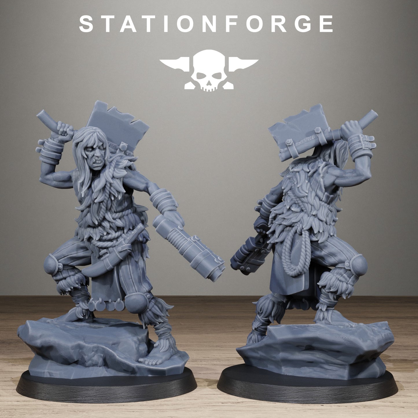 Techno Savages Scrap Tribers (x10) - TTRPG - Wargaming - Grimdark
