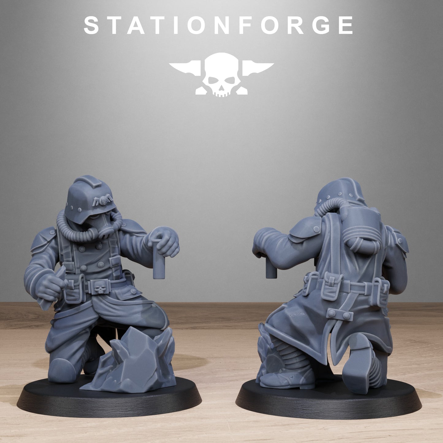 GrimGuard Radioactive Mutants (x10) - TTRPG - Wargaming - Grimdark