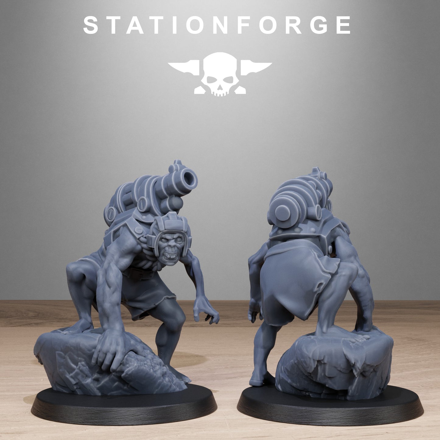 Corrupted Guard Abhumans (x10) - TTRPG - Wargaming - Grimdark