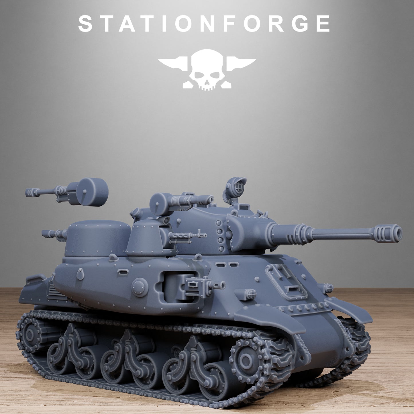 FreeGuard Battle Tank - TTRPG - Wargaming - Grimdark