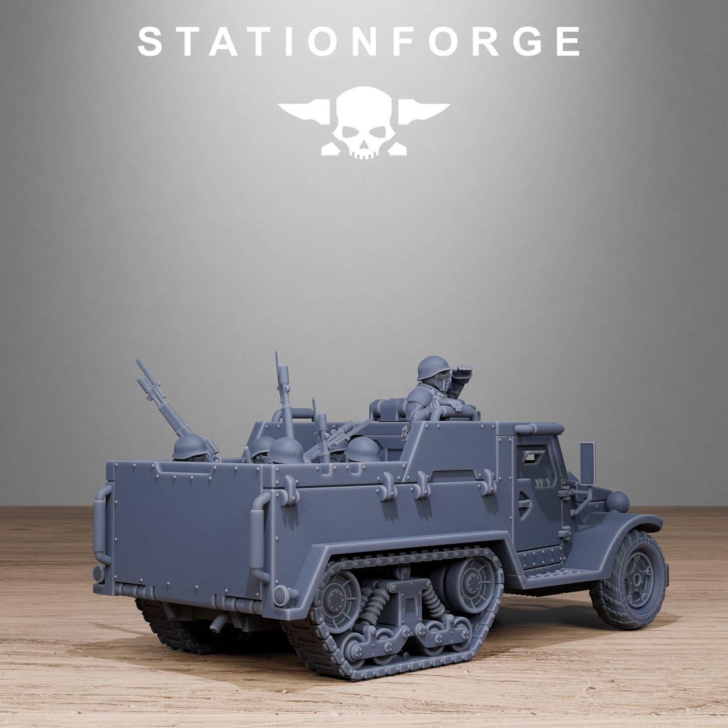 FreeGuard Half Track - TTRPG - Wargaming - Grimdark
