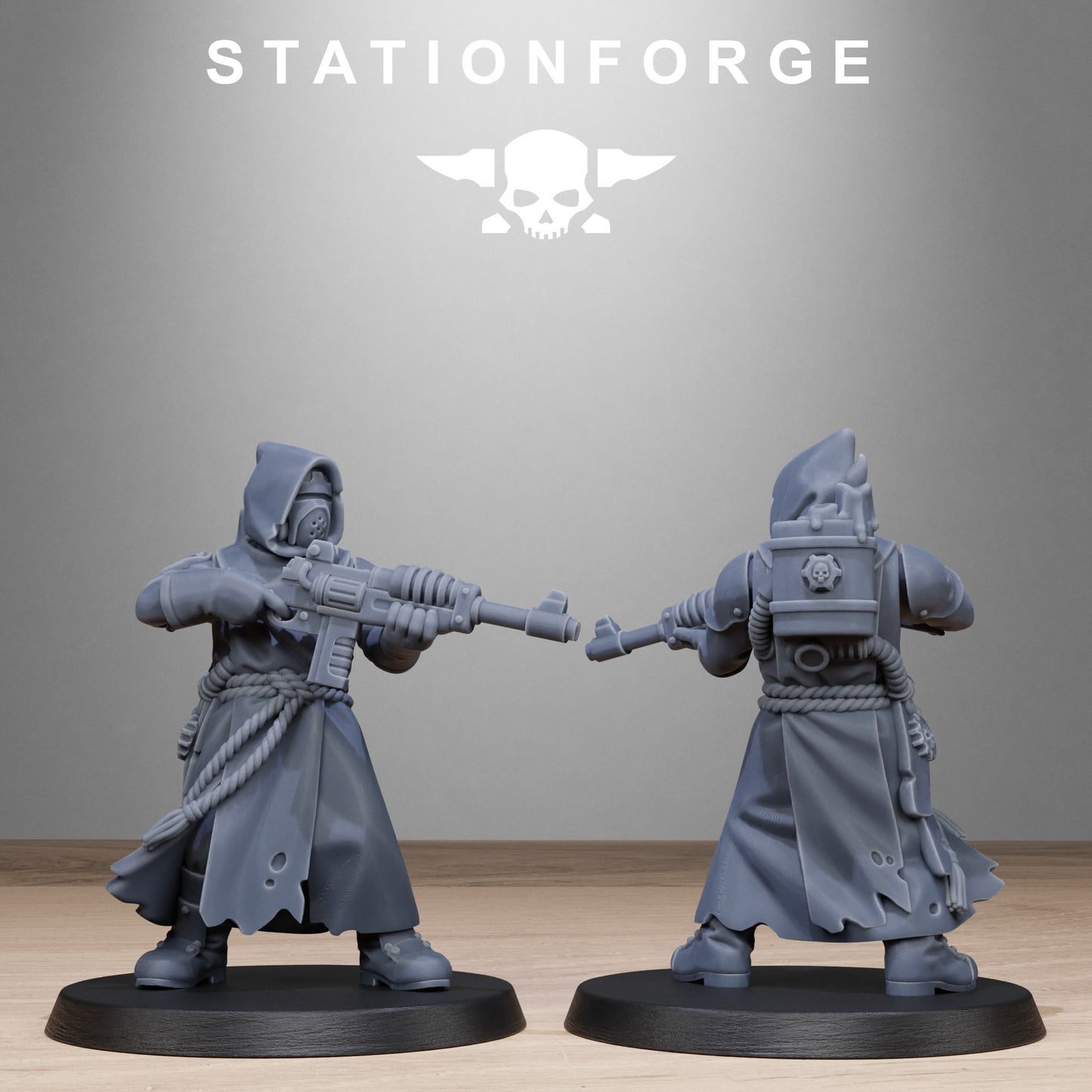 Scavenger Sanctum Infantry (x10) - TTRPG - Wargaming - Grimdark