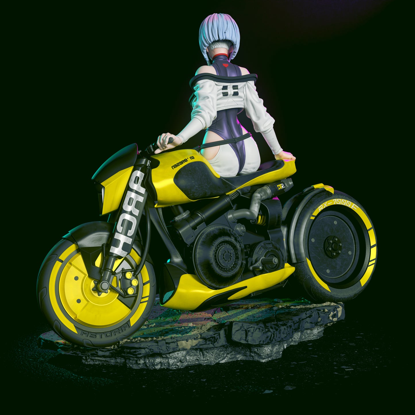 Lucy Sculpture (75mm to 500mm) - Unassembled/Unpainted/3D Print