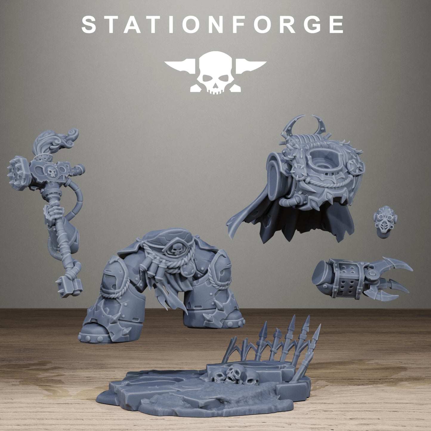 Corrupted Guard Zorvan Lord - TTRPG - Wargaming - Grimdark