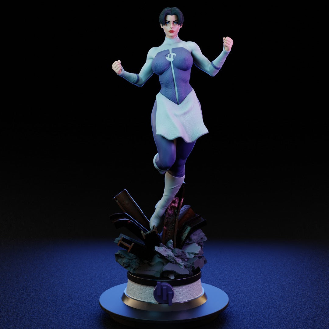 Anissa Invincible Sculpture(75mm to 500mm) - Unassembled/Unpainted/3D Print