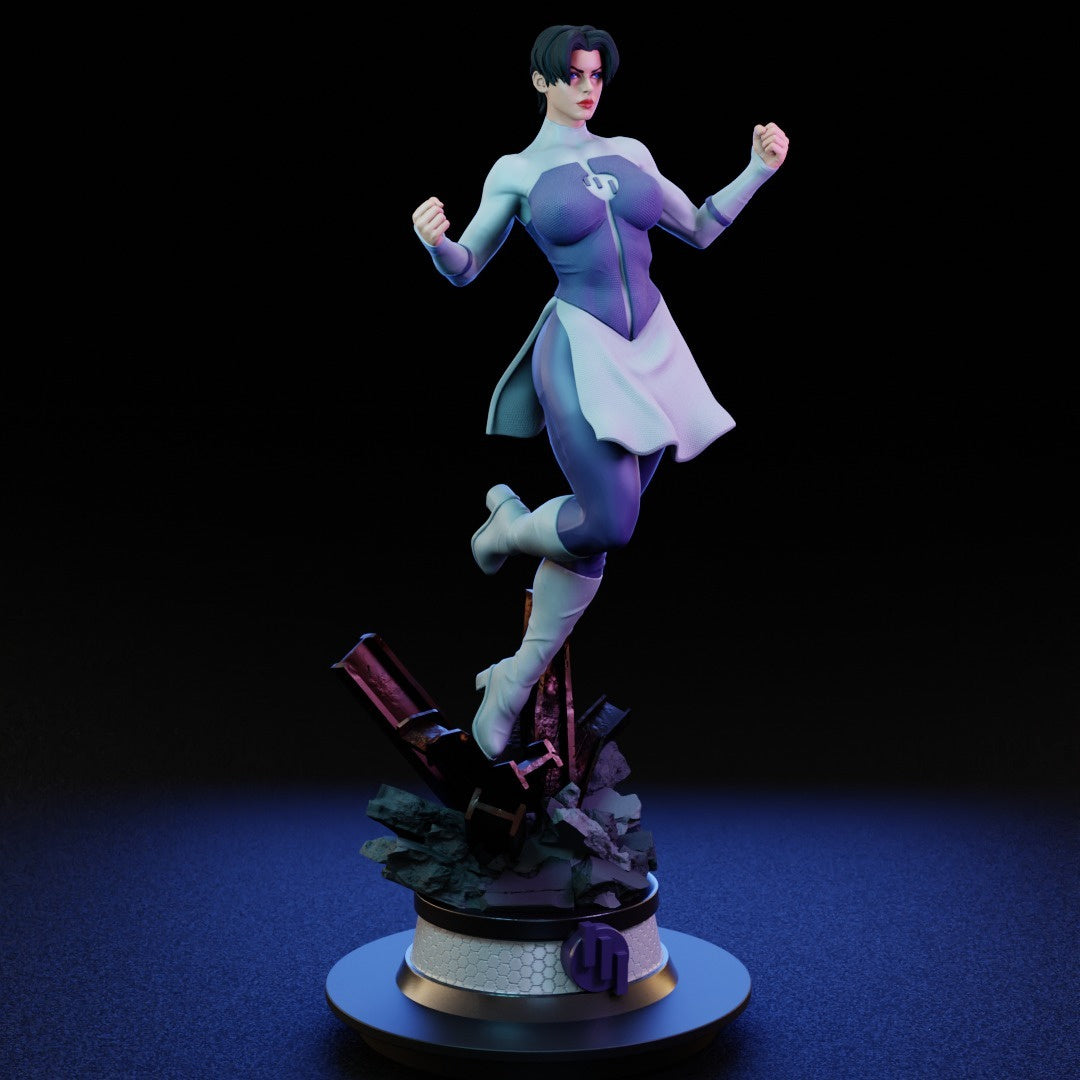 Anissa Invincible Sculpture(75mm to 500mm) - Unassembled/Unpainted/3D Print