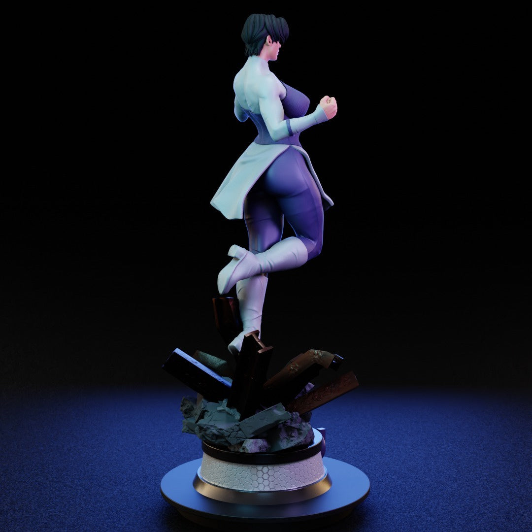 Anissa Invincible Sculpture(75mm to 500mm) - Unassembled/Unpainted/3D Print