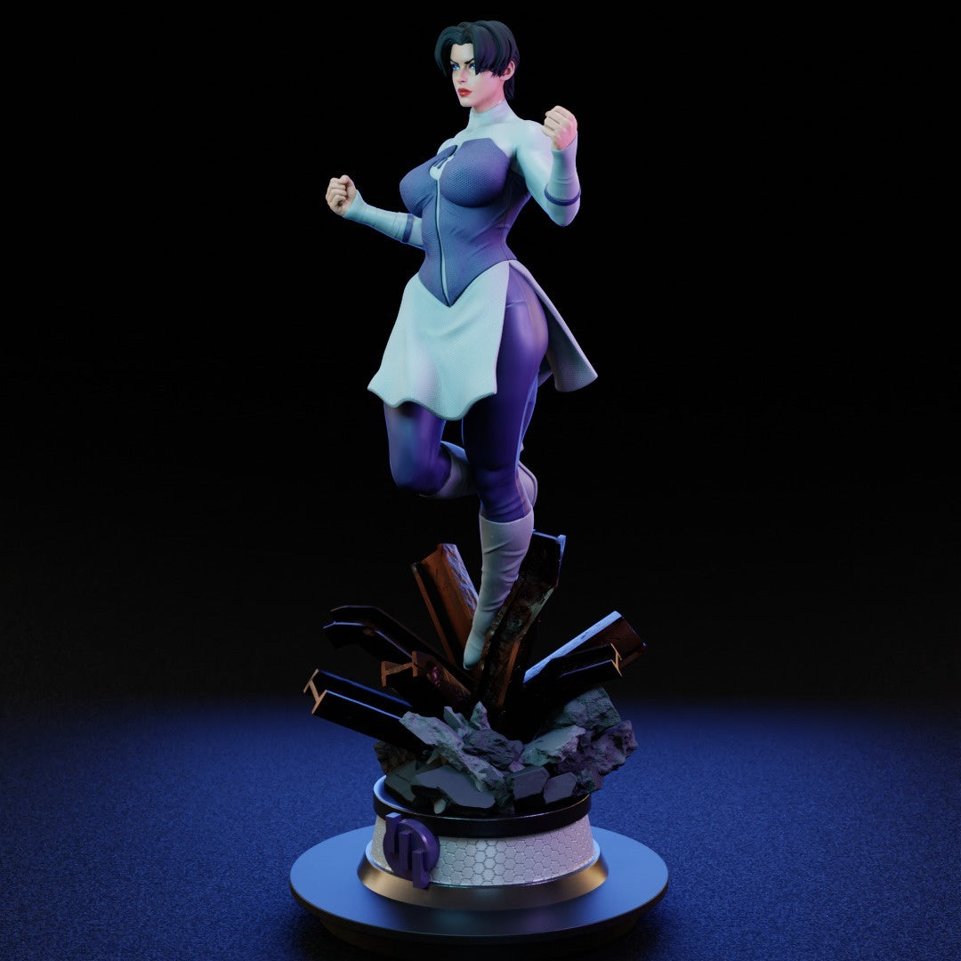 Anissa Invincible Sculpture(75mm to 500mm) - Unassembled/Unpainted/3D Print