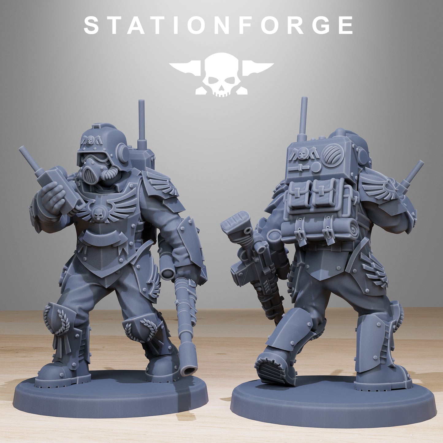 GrimGuard Elites (x12) - TTRPG - Wargaming - Grimdark