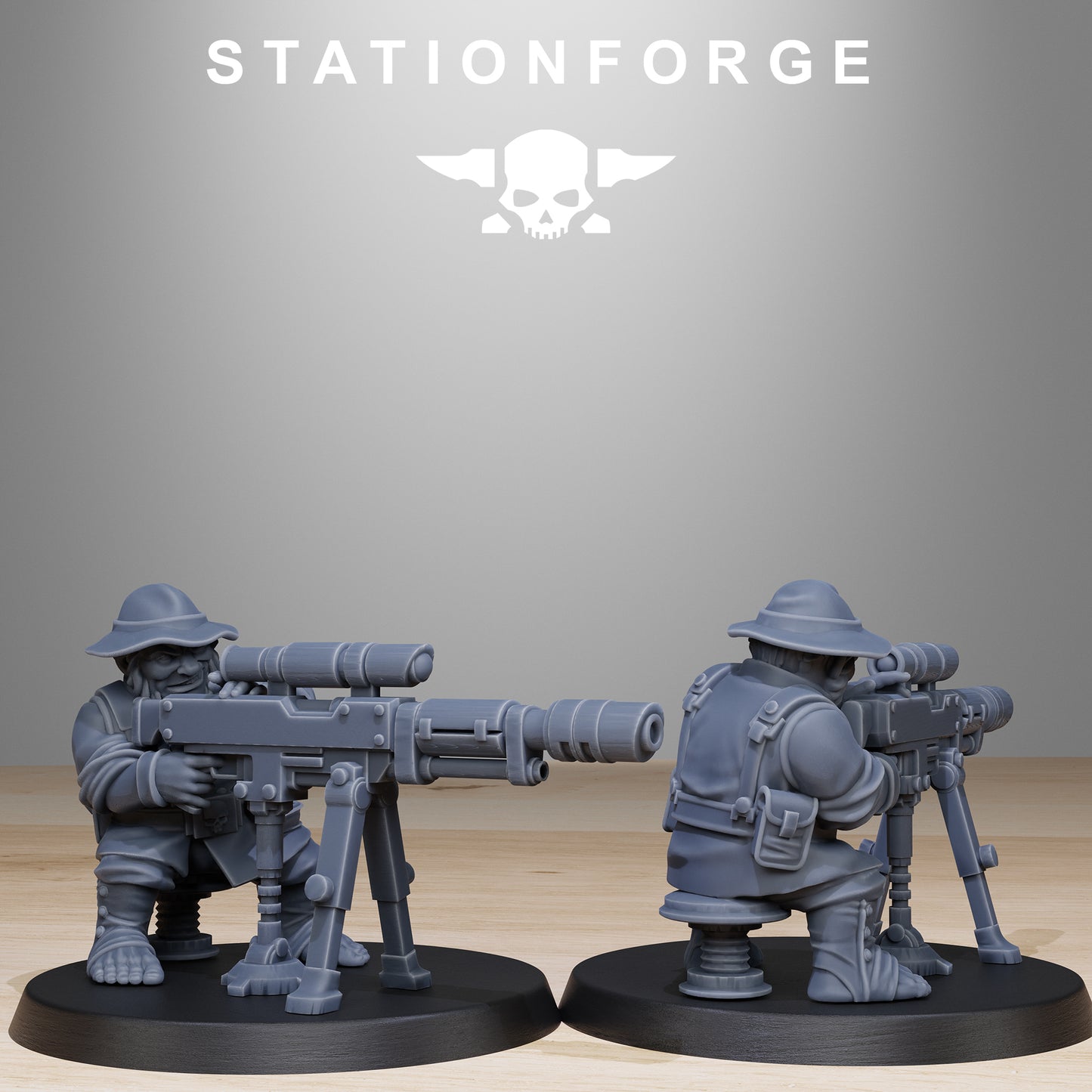 GrimGuard Skulldart Trappers (x12) - TTRPG - Wargaming - Grimdark