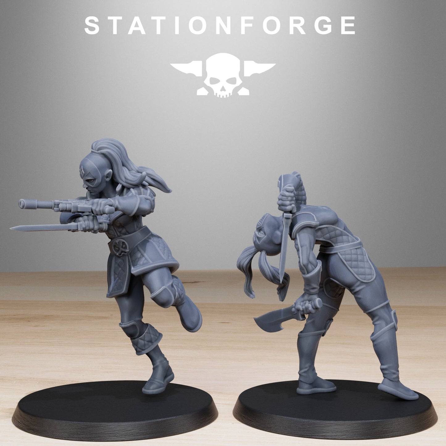 GrimCorp Jesters (x10) TTRPG - Wargaming - Grimdark