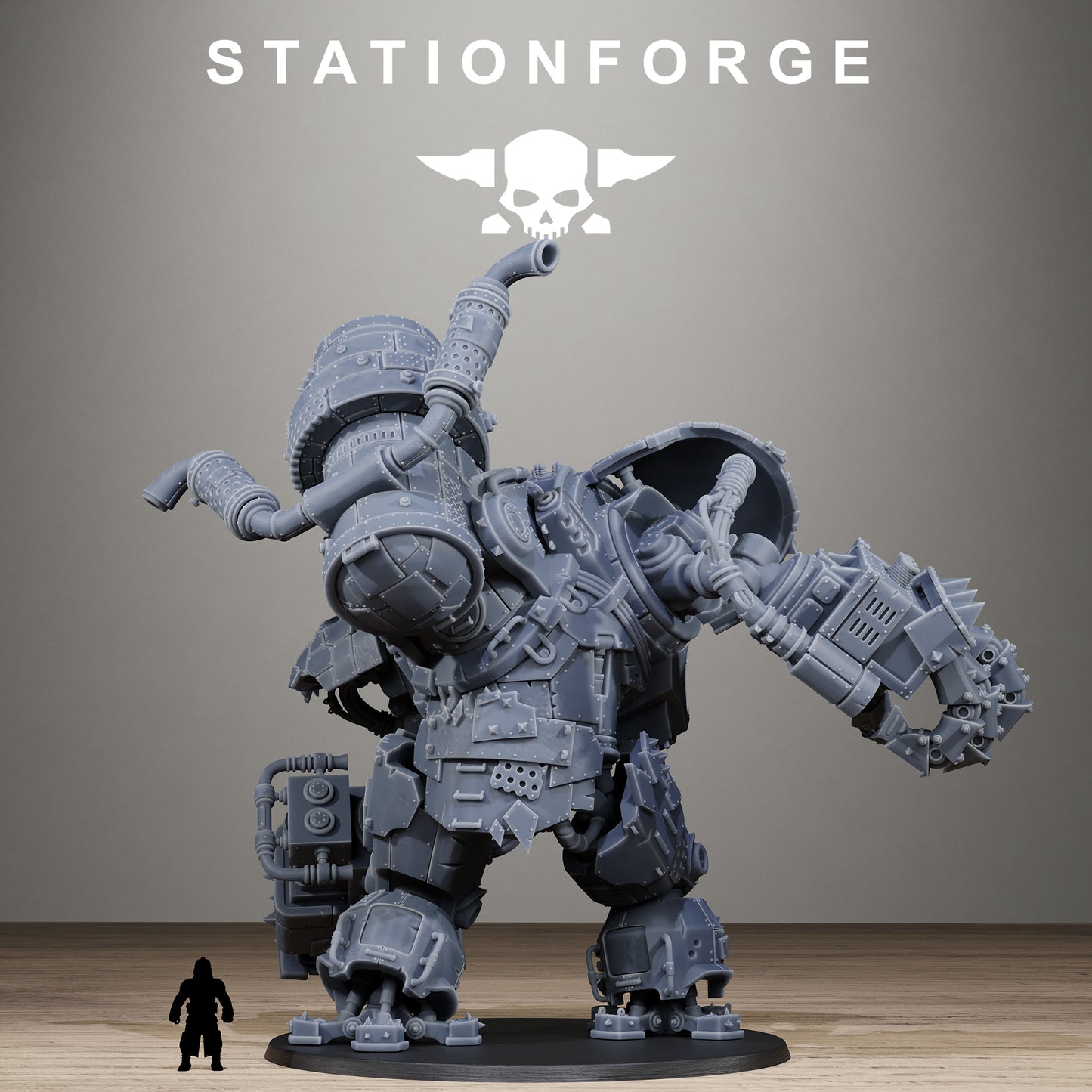 Orkaz Iron Giant - TTRPG - Wargaming - Construct - Grimdark