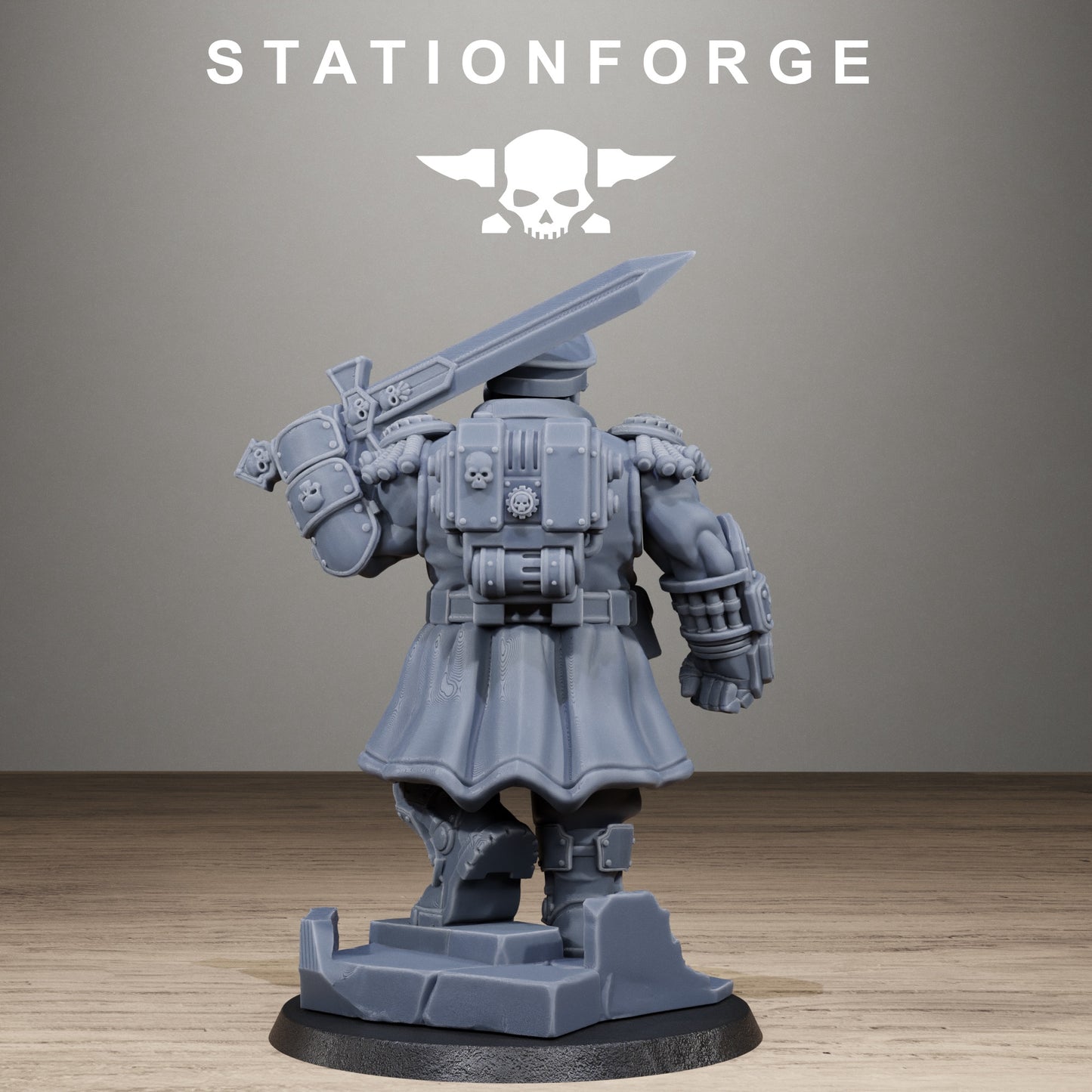 GrimGuard Mutant Leader (x2) - TTRPG - Wargaming - Grimdark