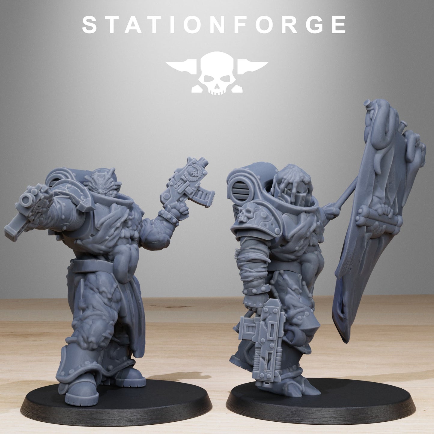 Corrupted Socratis Infantry (x10) - TTRPG - Wargaming - Grimdark