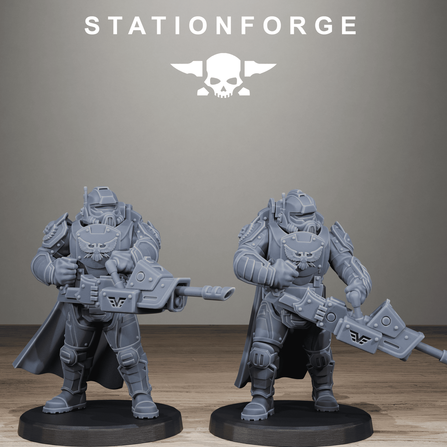 Vaskar Heavy Squad (x11) - TTRPG - Wargaming - Grimdark