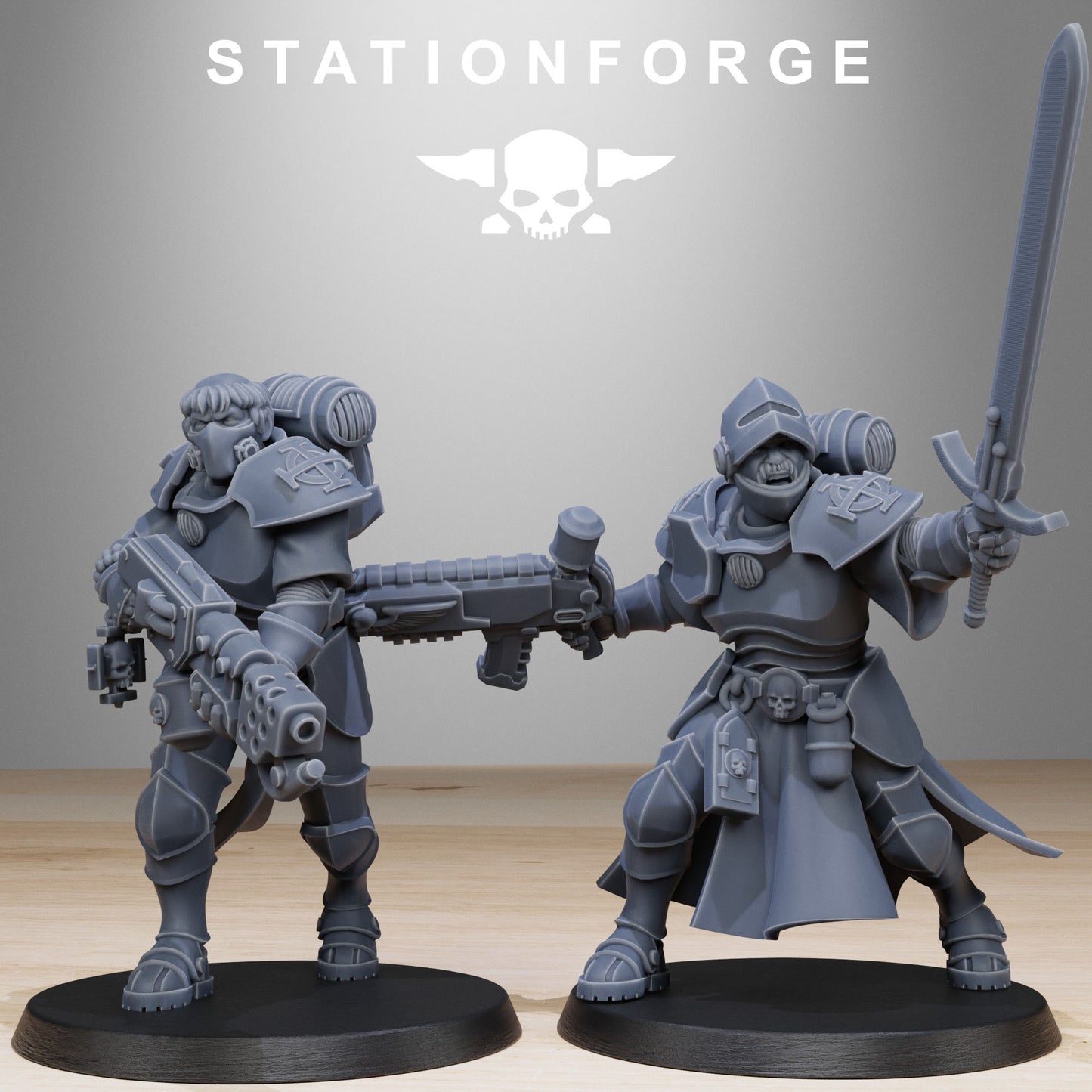 Vodalites Brotherhood (x10) TTRPG - Wargaming - Sci-Fi - Grimdark