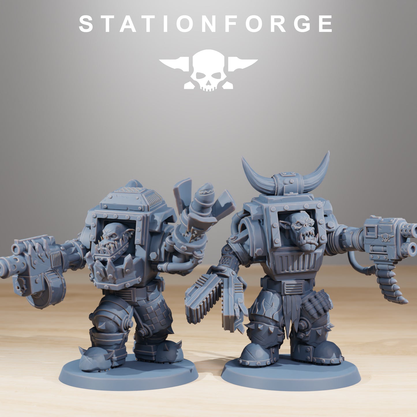 Orkaz Steelbrutes (x10) - TTRPG - Wargaming - Grimdark