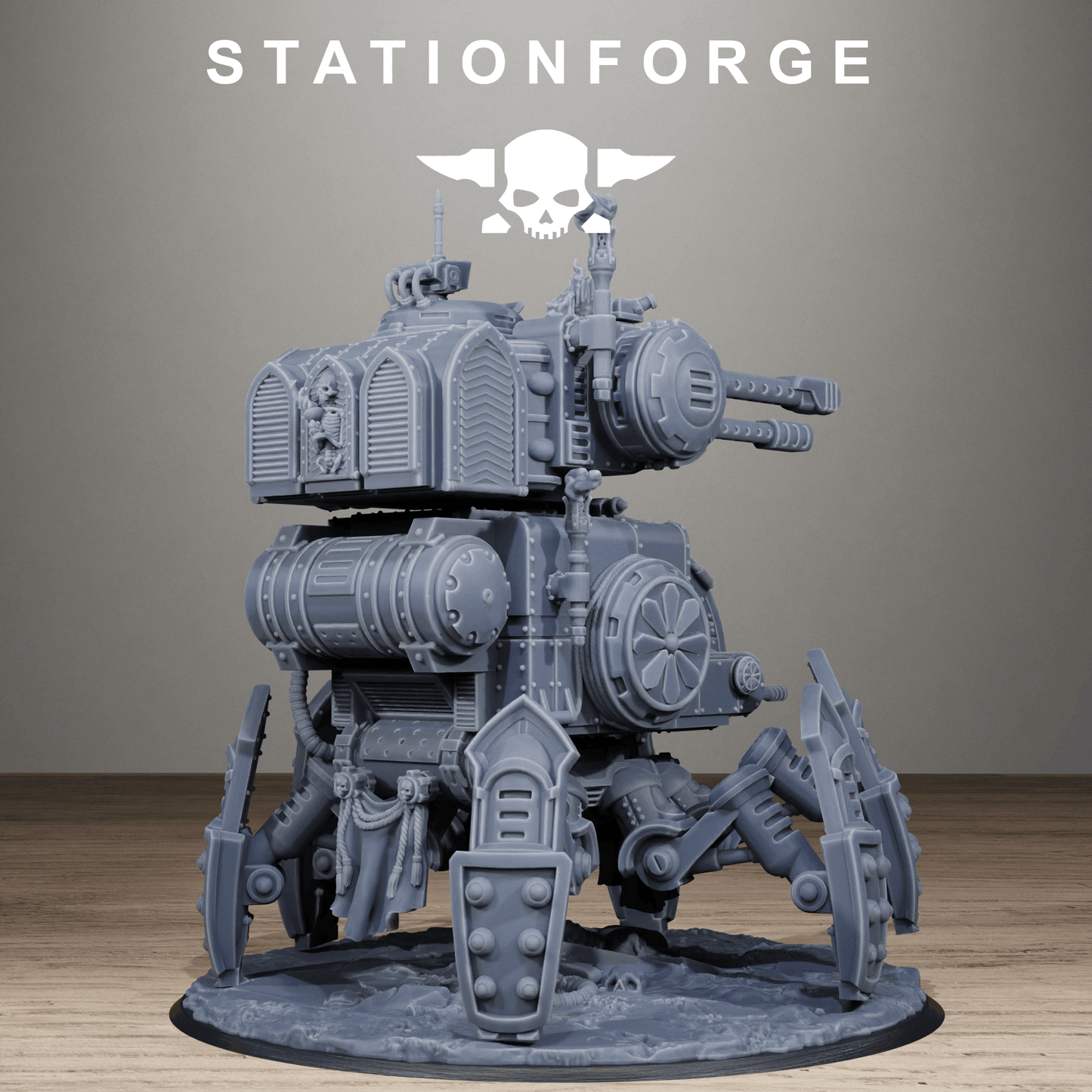 Scavenger Tank Walker - TTRPG - Wargaming - Grimdark