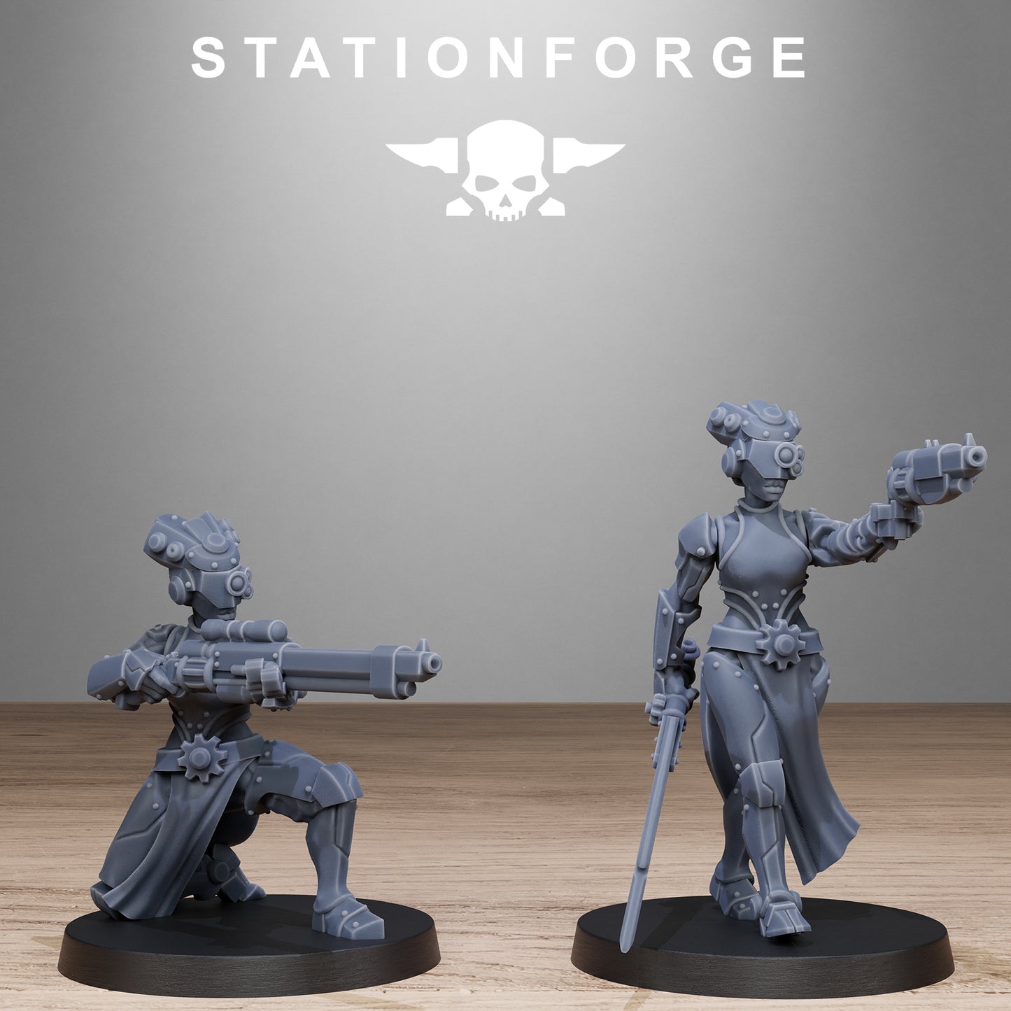 Scavenger Sisters Infantry (x10) - TTRPG - Wargaming - Grimdark
