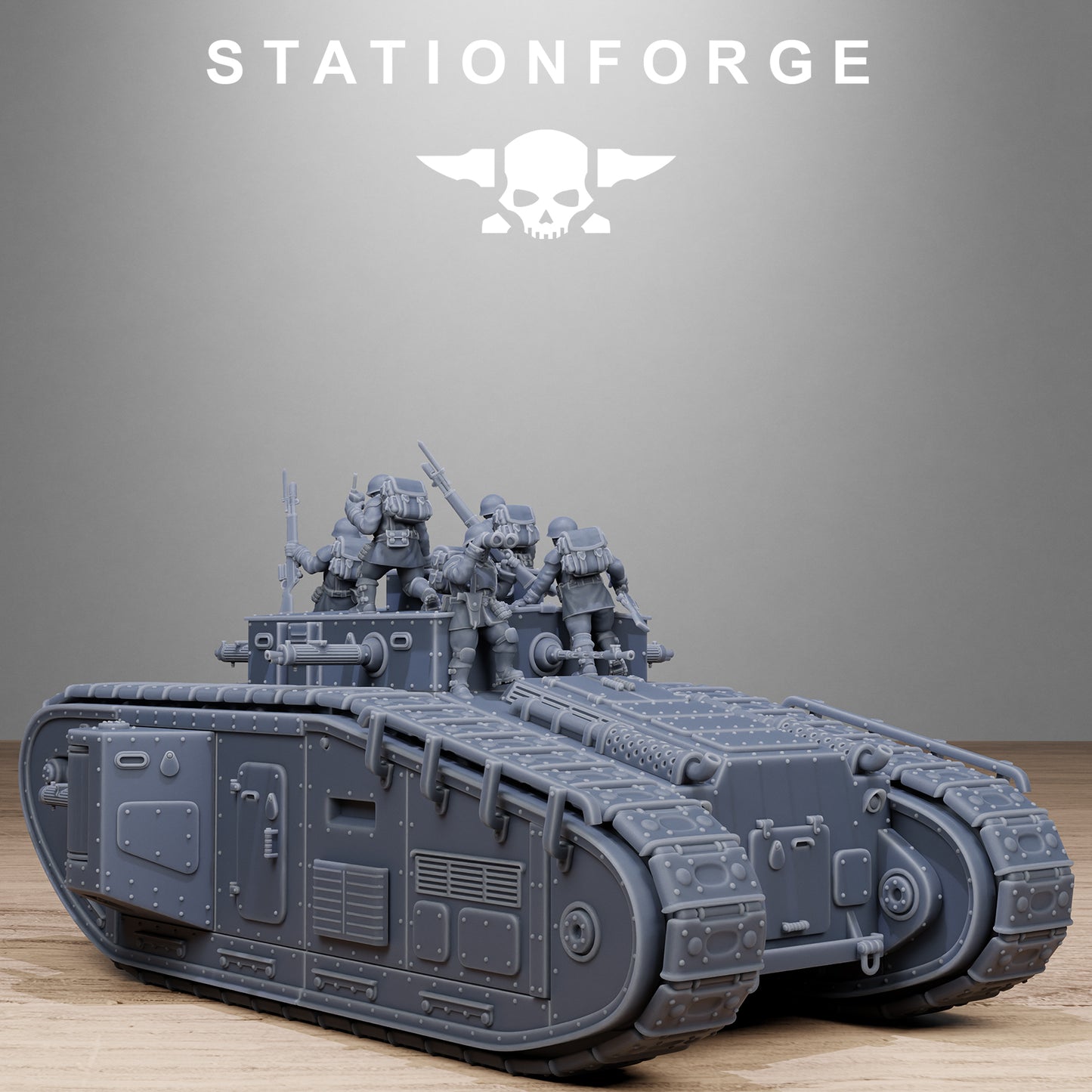 FreeGuard Heavy Tank - TTRPG - Wargaming - Grimdark