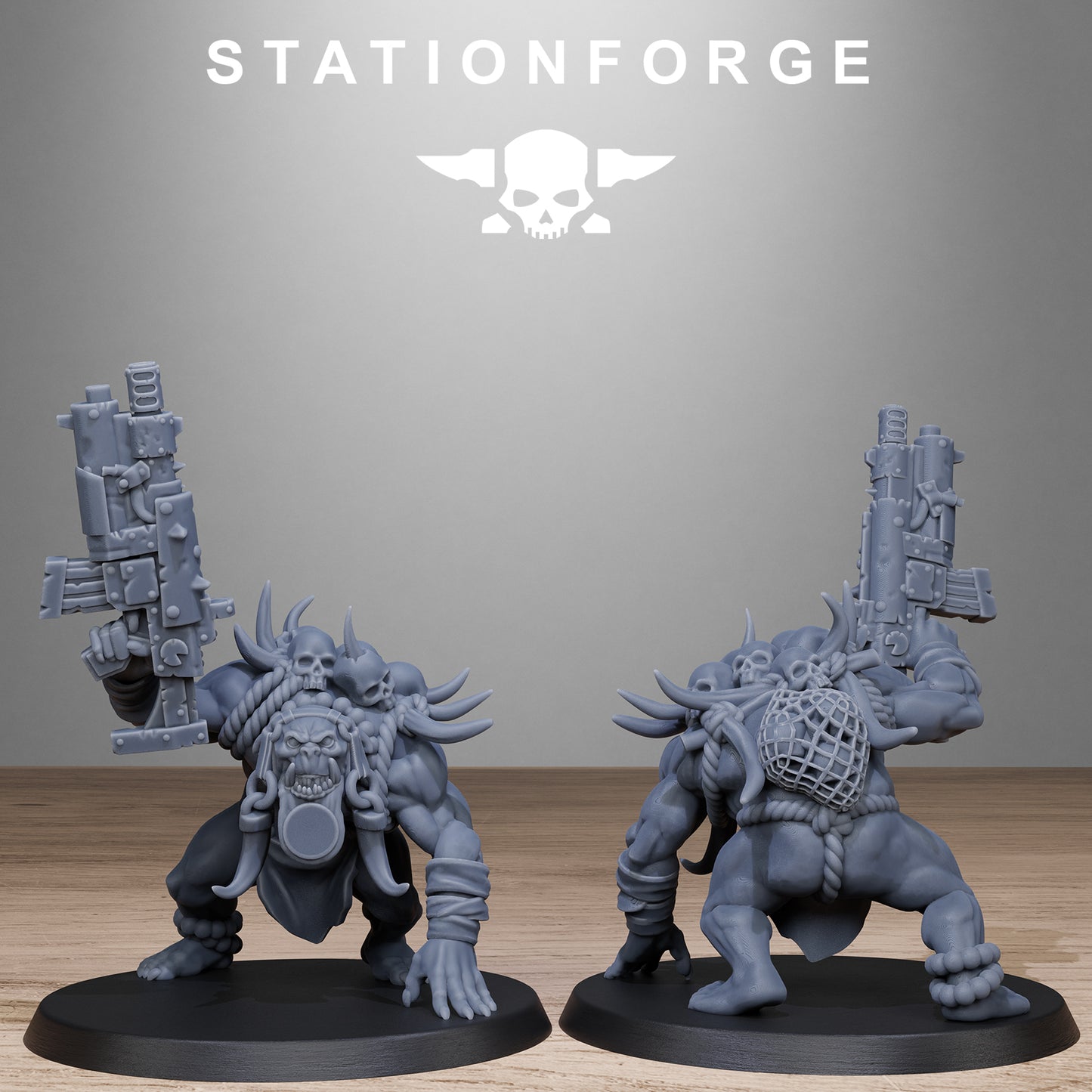 Orkaz Tribal Infantry (x10) - TTRPG - Wargaming - Grimdark