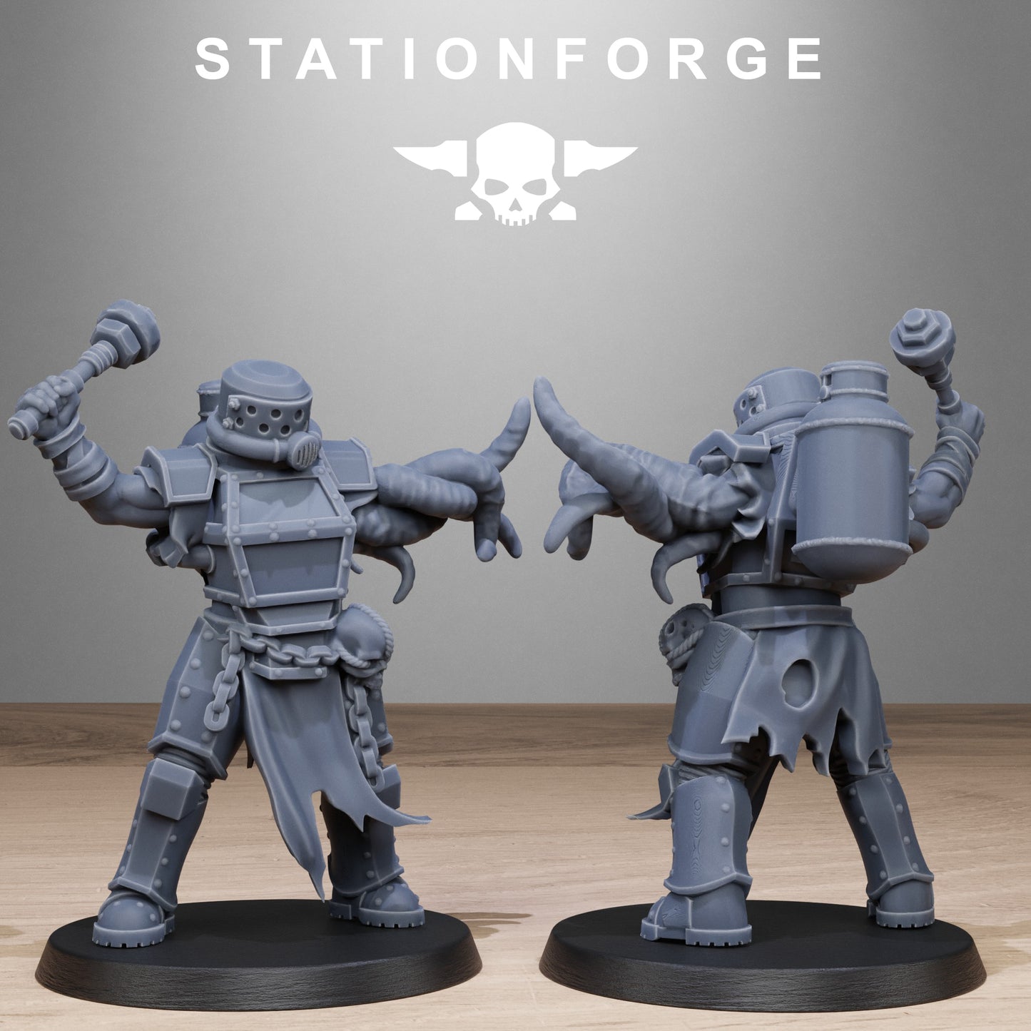 Corrupted Guard Butchers (x10) - TTRPG - Wargaming - Grimdark