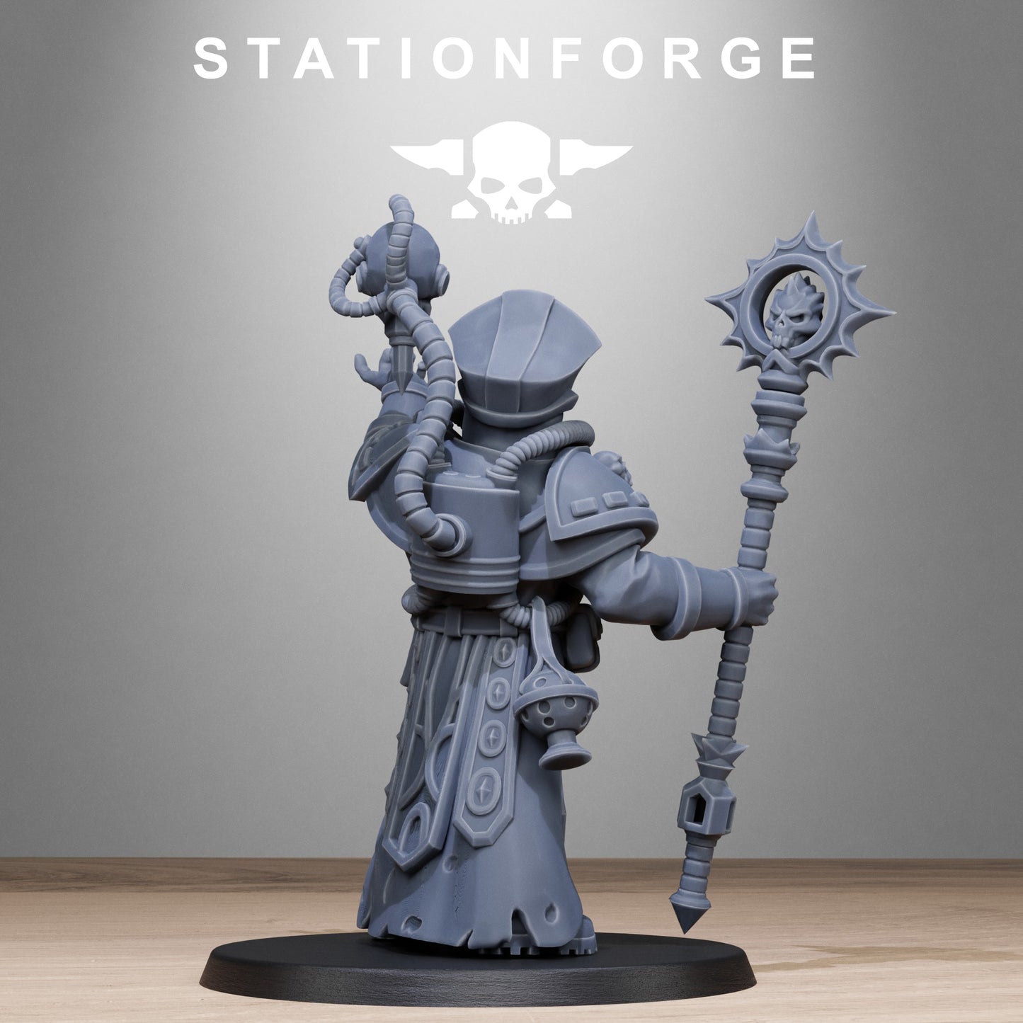 Vodalites Priest - by Station Forge - TTRPG - Wargaming - Grimdark