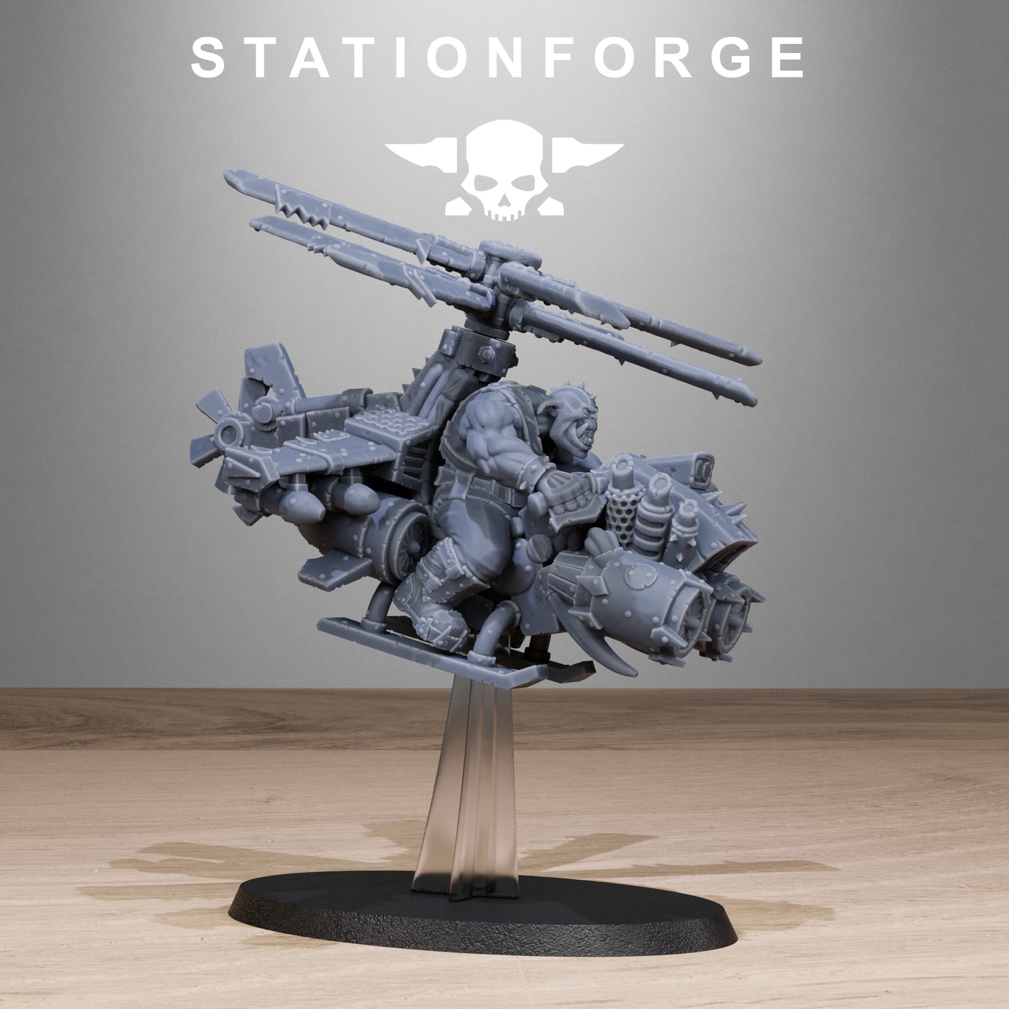 Orkaz Helicopters (x3) - TTRPG - Wargaming - Grimdark