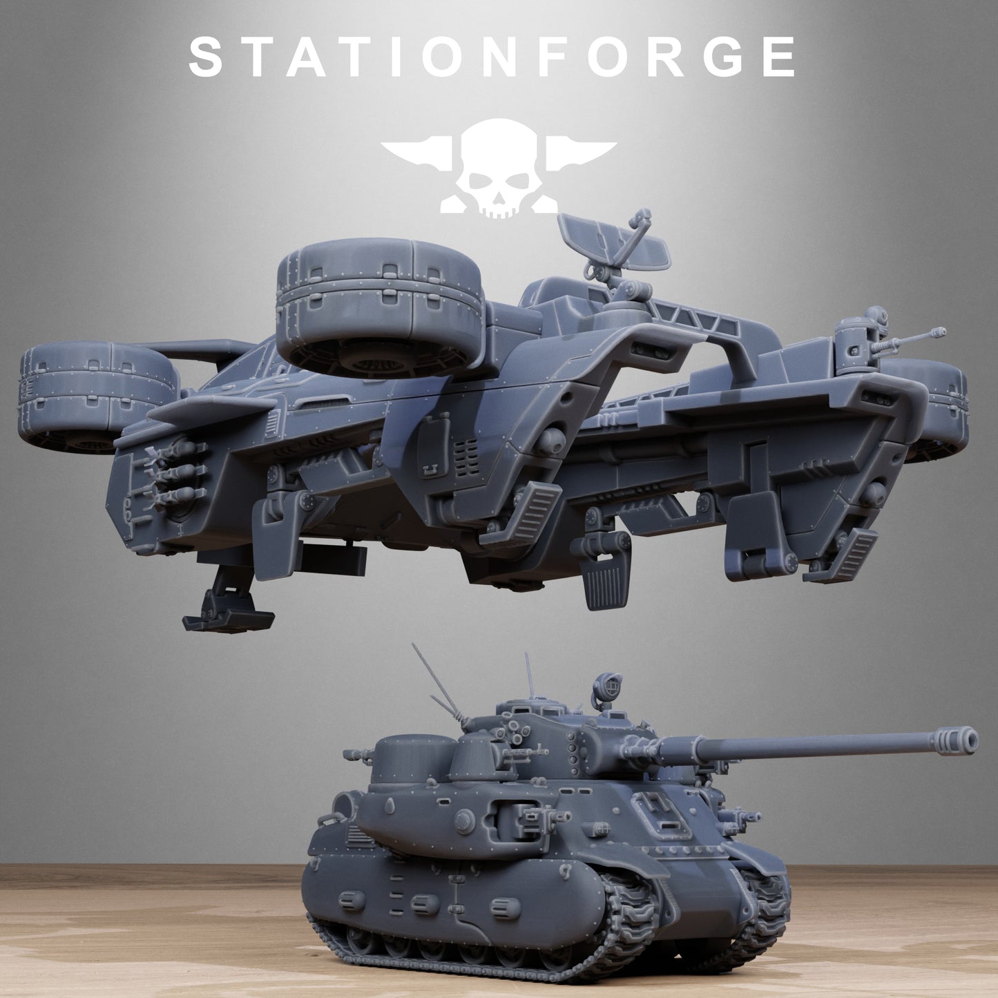 FreeGuard Skycrane - TTRPG - Wargaming - Grimdark