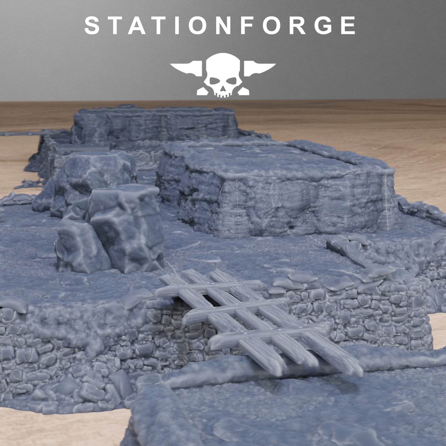 GrimGuard Trench Terrain ADD Ons - TTRPG - Wargaming Terrain - Grimdark