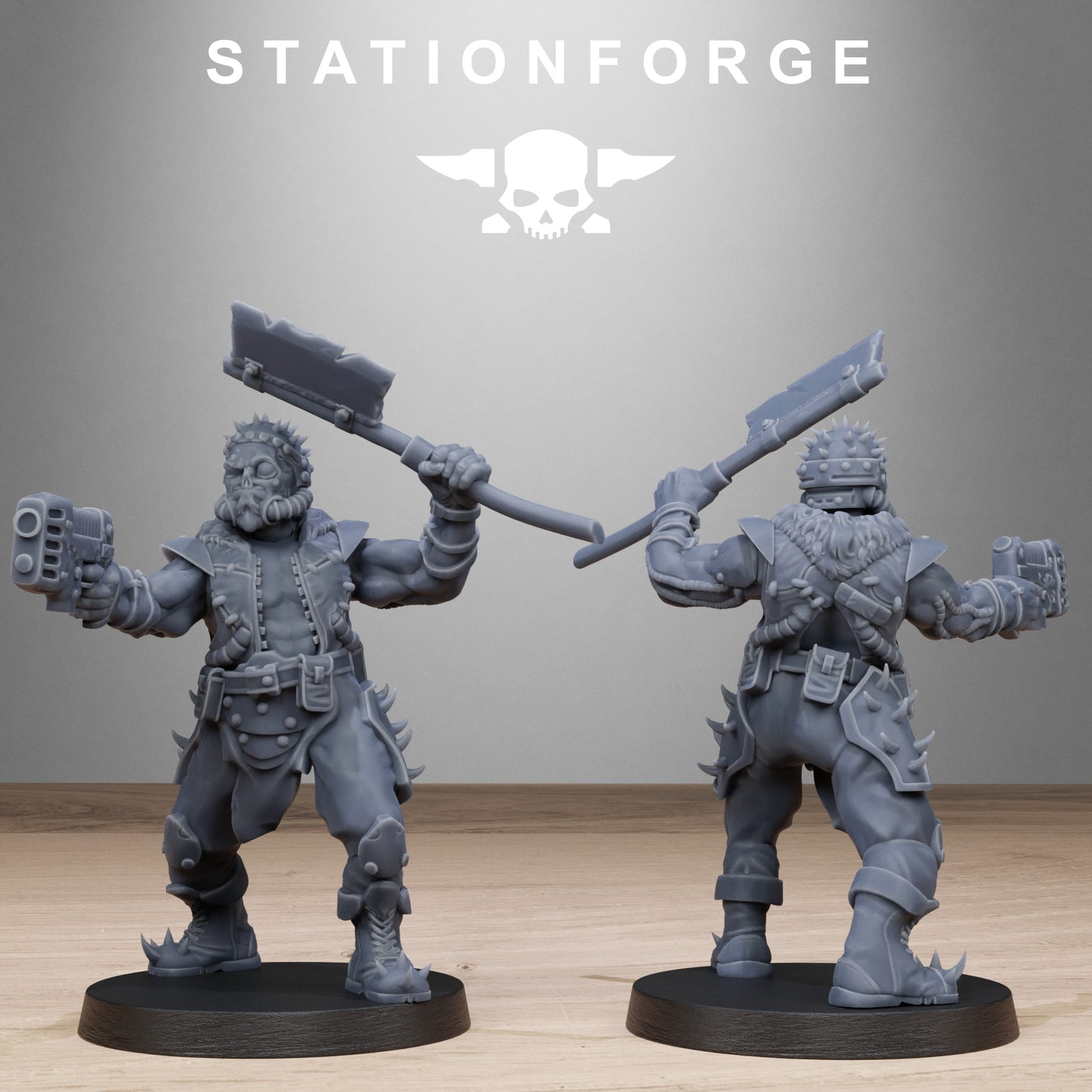 Corrupted Guard Spikers (x10) - TTRPG - Wargaming - Grimdark