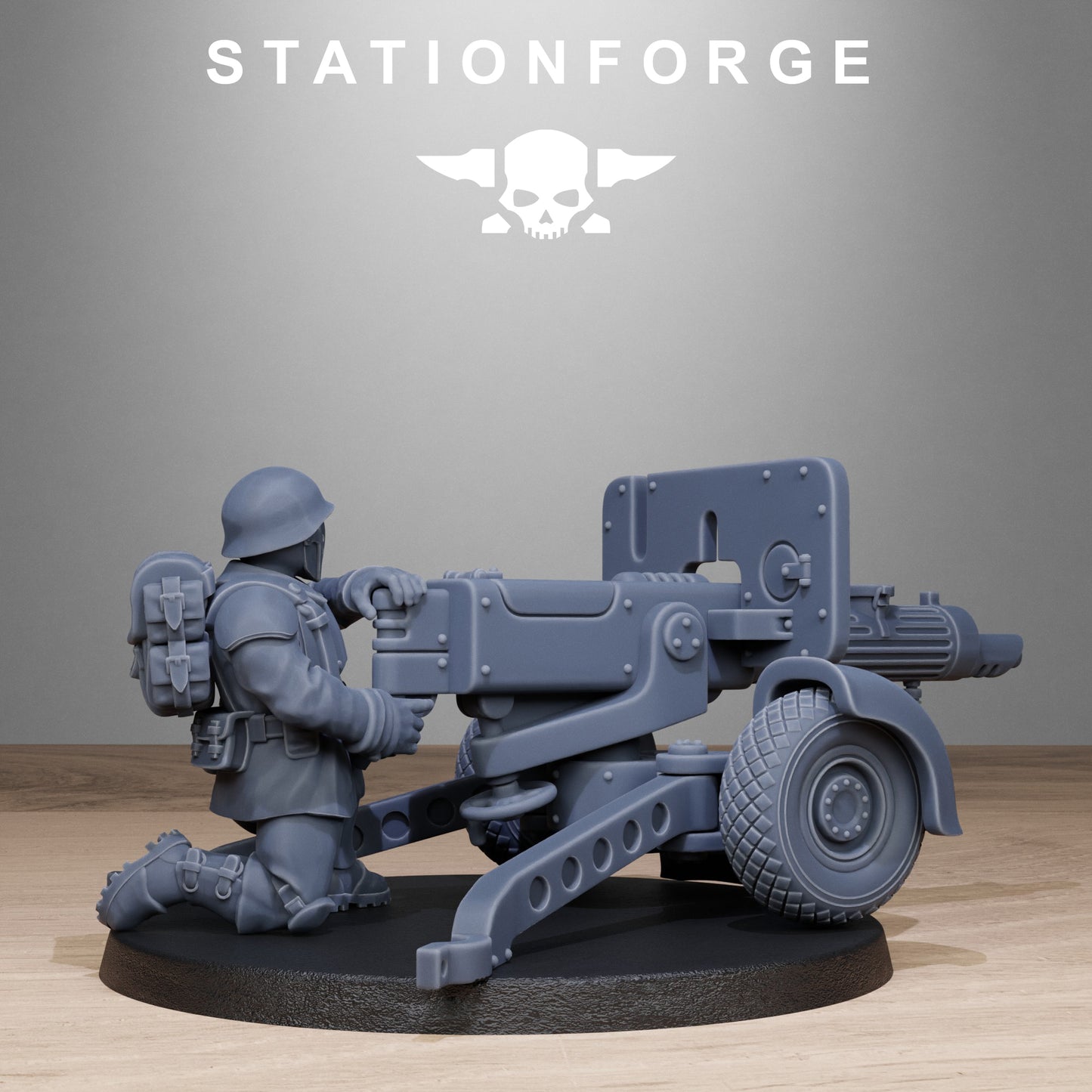 FreeGuard Light Machine Gun (x3) - TTRPG - Wargaming - Grimdark