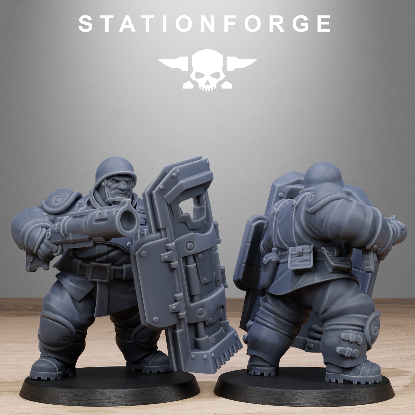 FreeGuard Armored Mutants (x10) - TTRPG - Wargaming - Grimdark