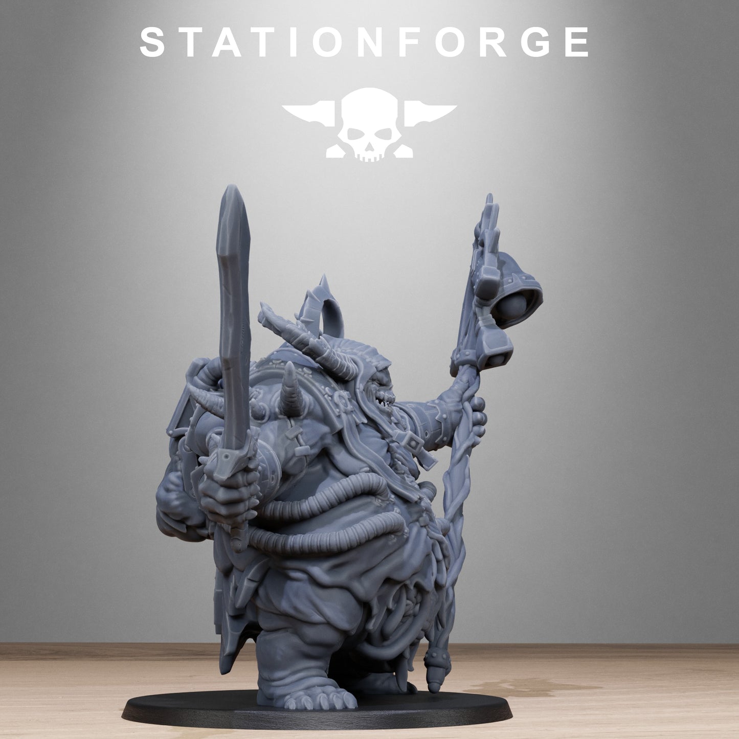 Corrupted Lord of the Filth - by Station Forge - TTRPG - Wargaming - Grimdark