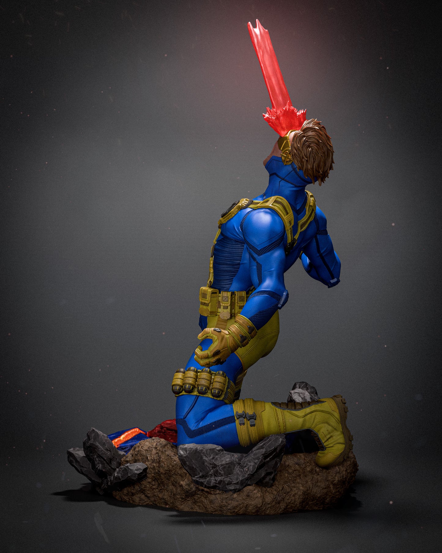 Cyclops Sculpture (75mm to 500mm) - Unassembled/Unpainted/3D Print