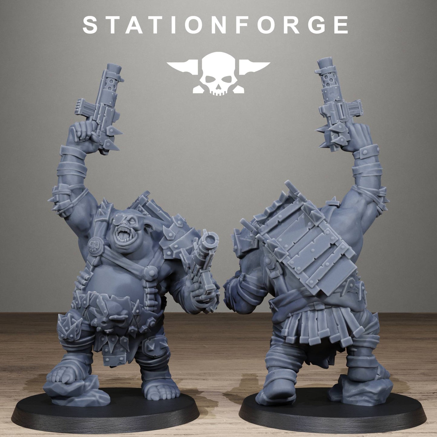 Orkaz Belly Bustas Infantry (x10) - TTRPG - Wargaming - Grimdark
